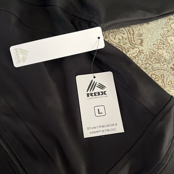 RBX athletic wear, NWT, size large women’s lightweight athletic jacket - Picture 11 of 11